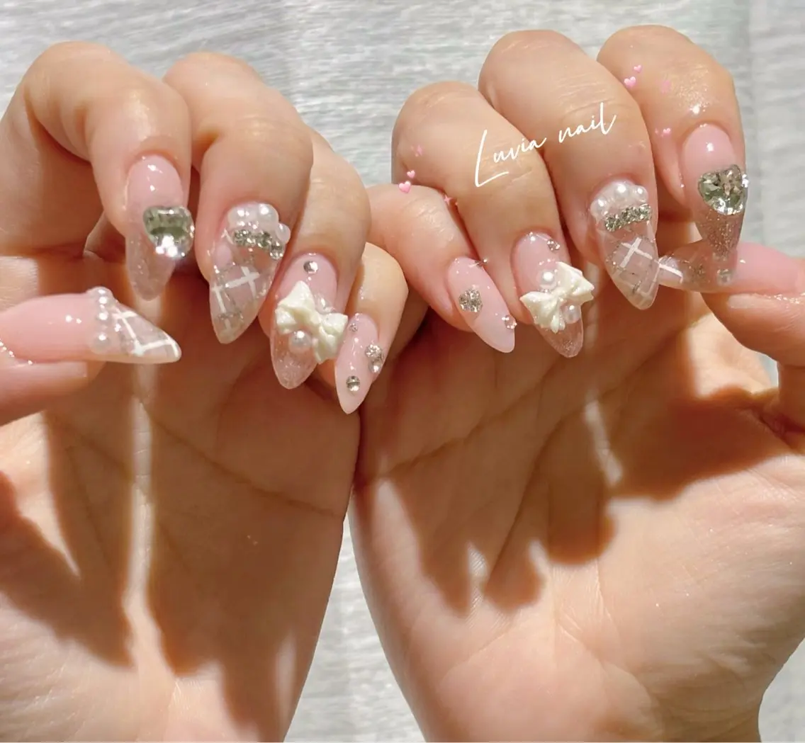 ネイル ハンドネイル 🧸Luvia nail✨のネイルデザイン