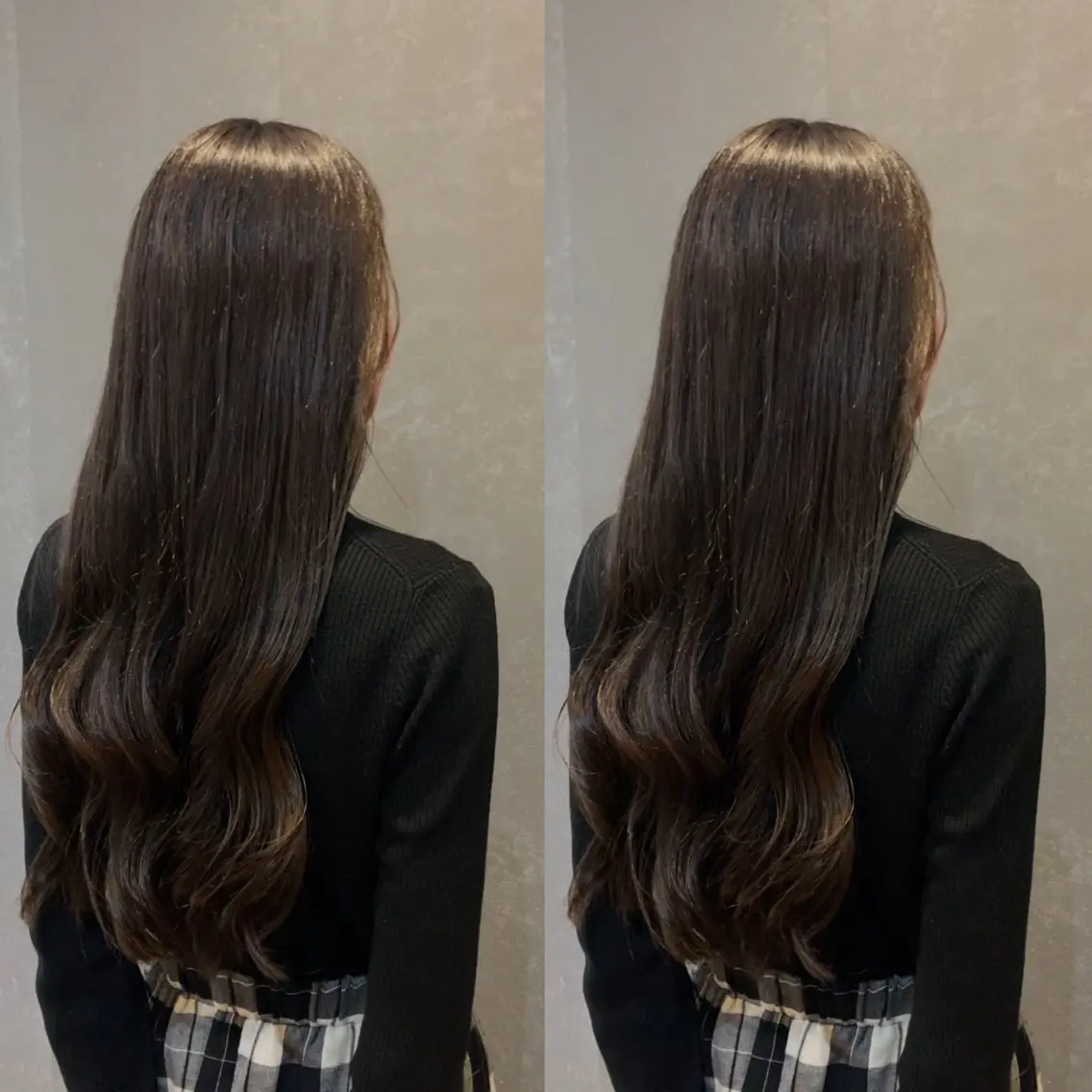 ロング カラー 髪質改善 ロング トリートメント み うのヘアスタイル