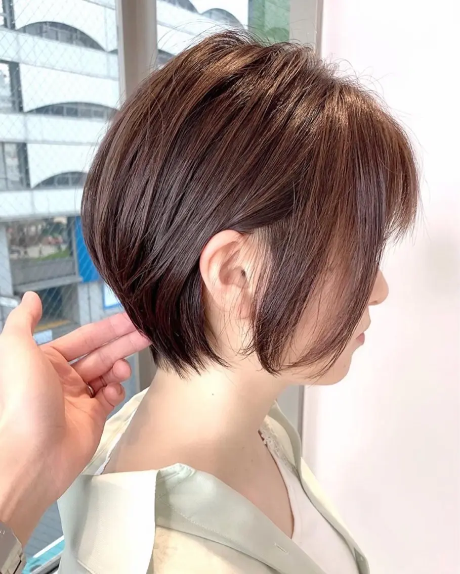 ショート ショートヘア カット Rea♡池袋/メンズ /ショート/ボブのヘアスタイル