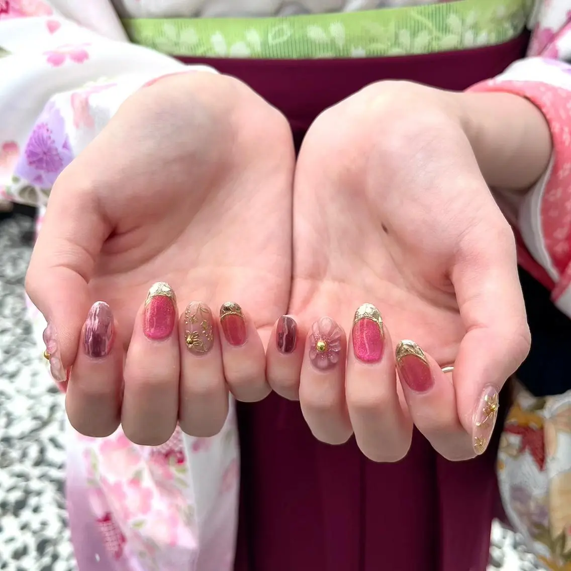 ネイル ハンドネイル Lofi nails ゆきこのネイルデザイン