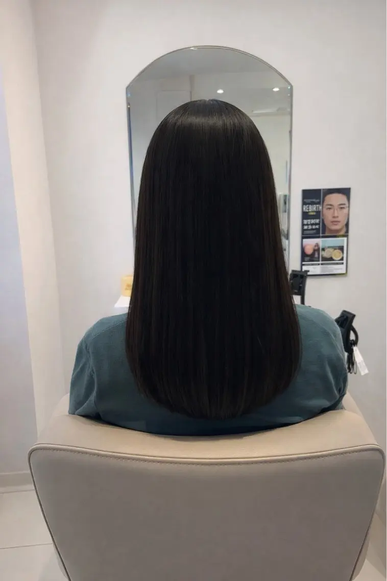 ロング パーマ 髪質改善 川島　広大のヘアスタイル