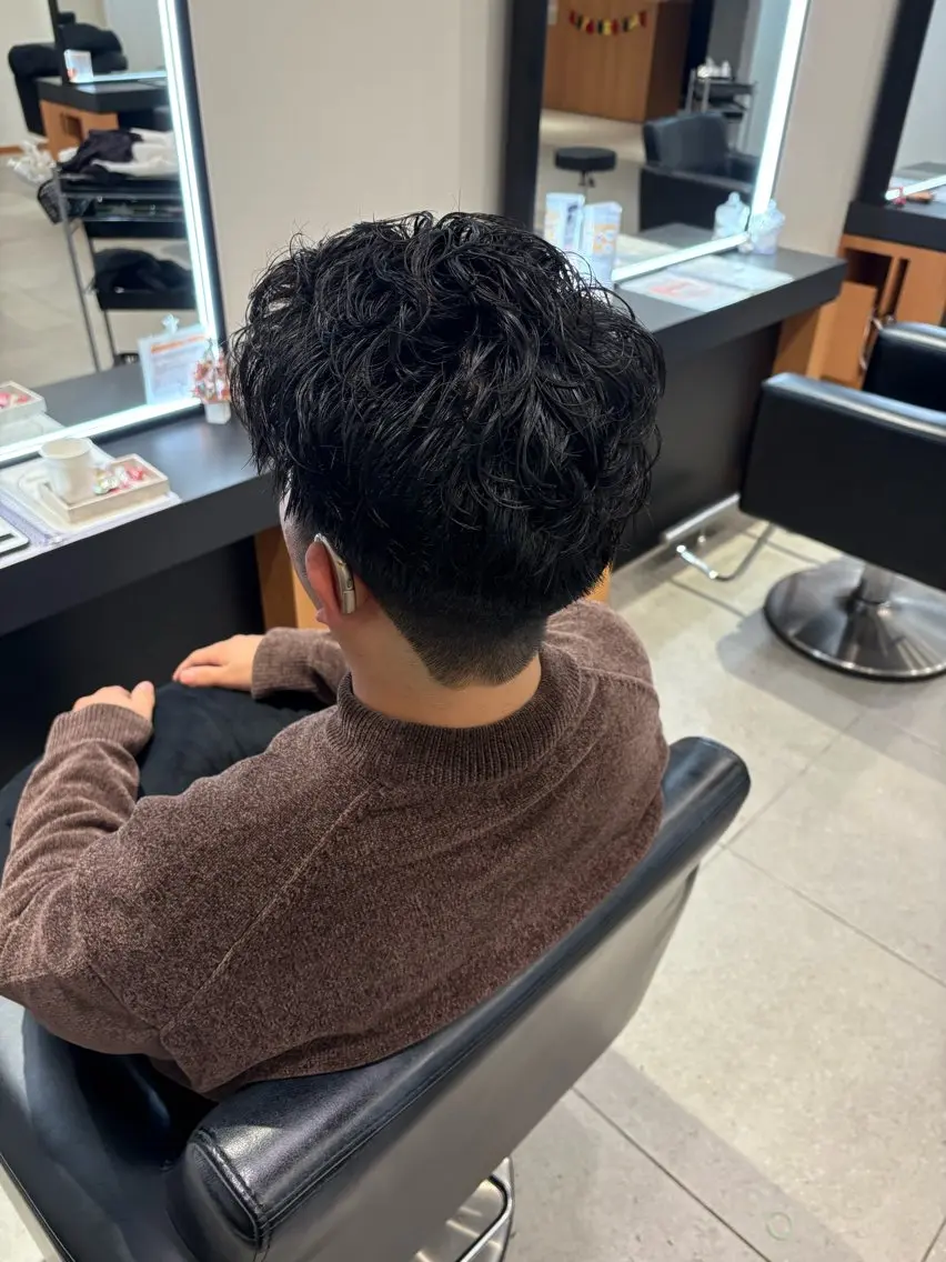 ショート カット パーマ ERII /伏見 カットモデル募集中！のヘアスタイル