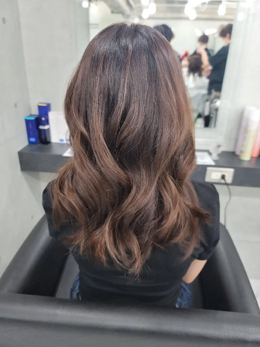 ロング カラー ヘアアレンジ ❇️安達 優心❇️ レイヤー/艶髪特化のヘアスタイル
