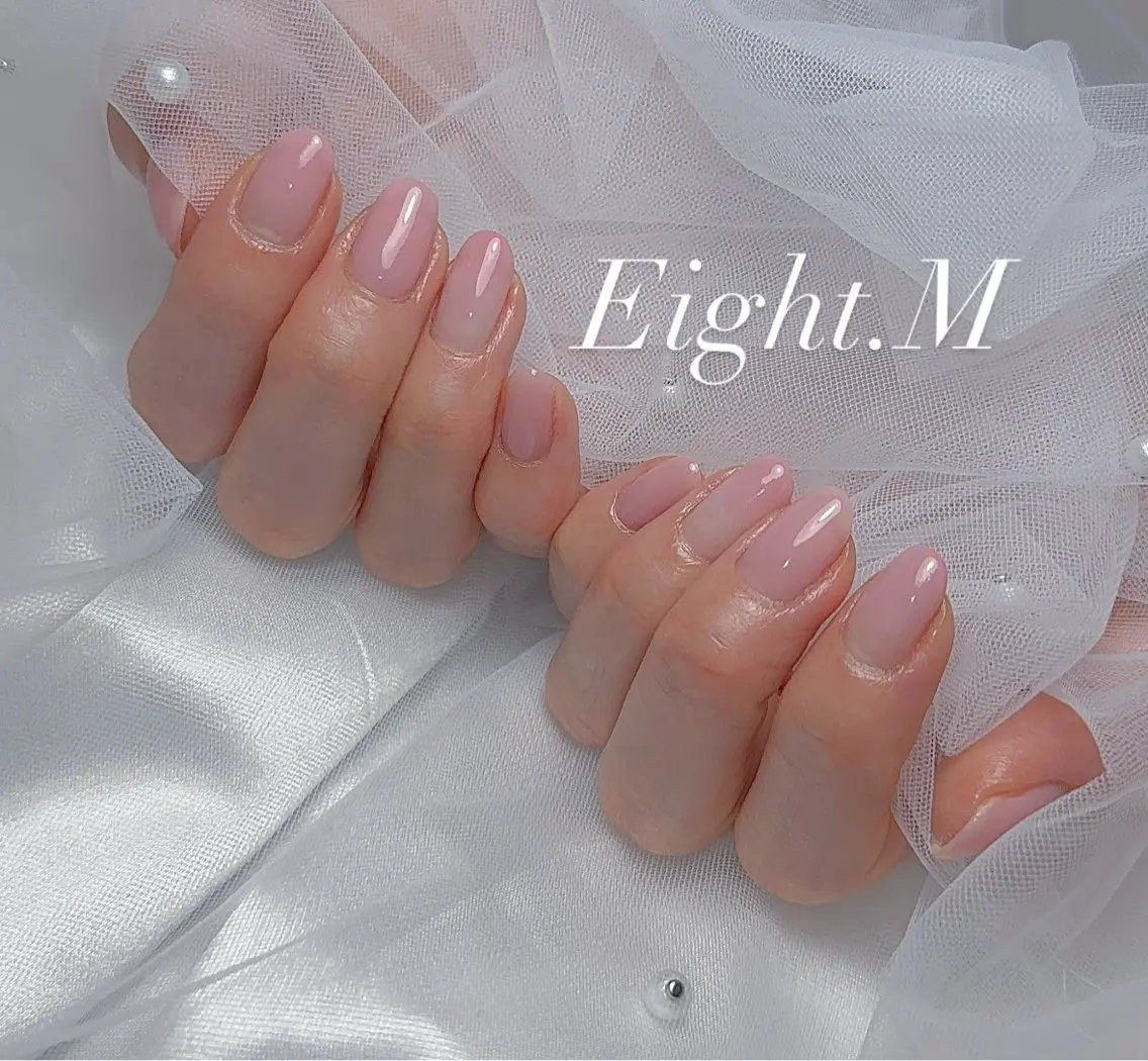 ネイル ワンカラーネイル ハンドネイル EIGHT .Mのネイルデザイン