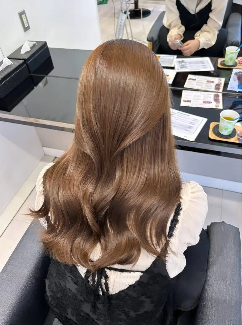 ロング ヘアカラー 髪質改善× ブリーチなしyutoのヘアスタイル