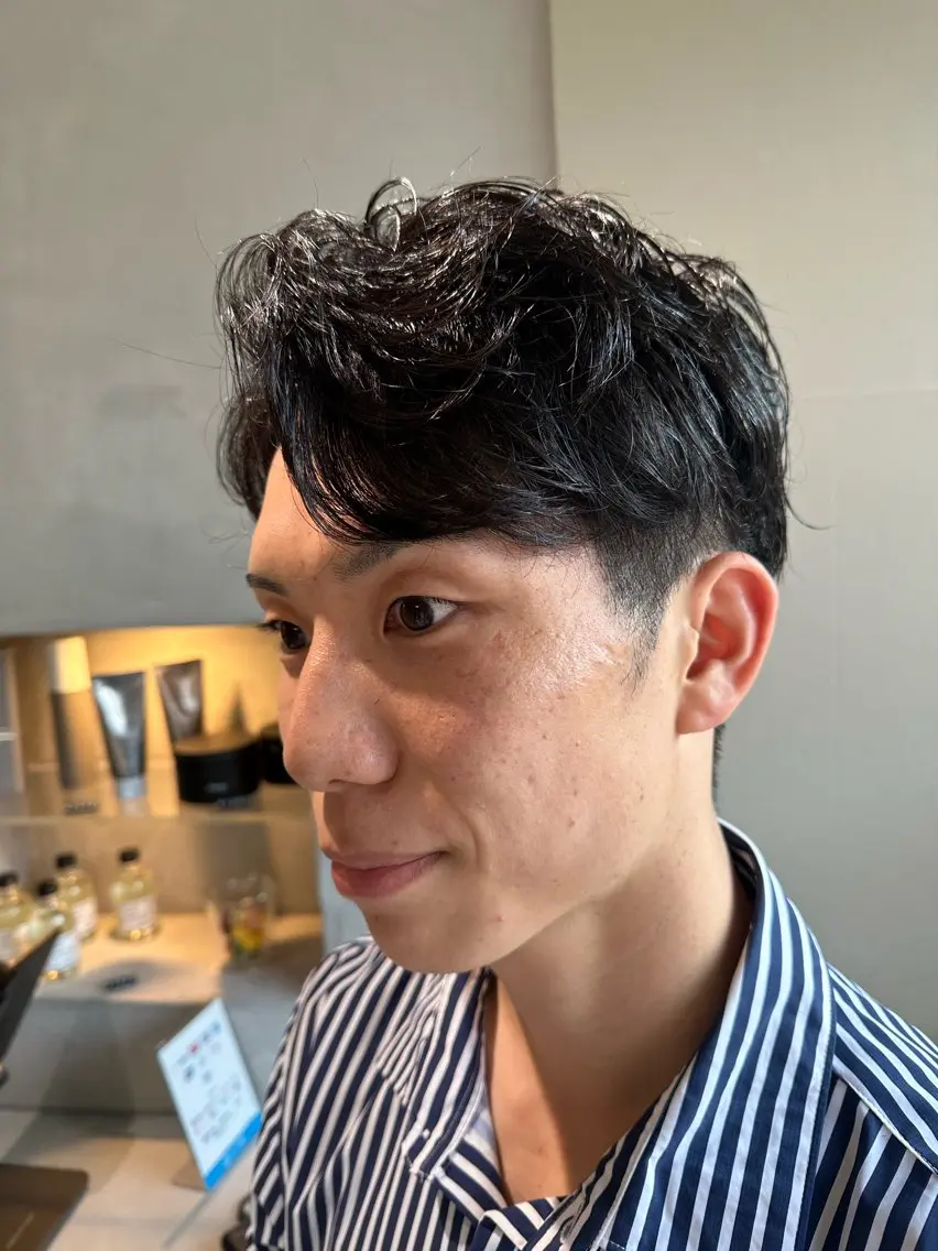 メンズ カット ヘッドスパ 加納 孝也のヘアスタイル