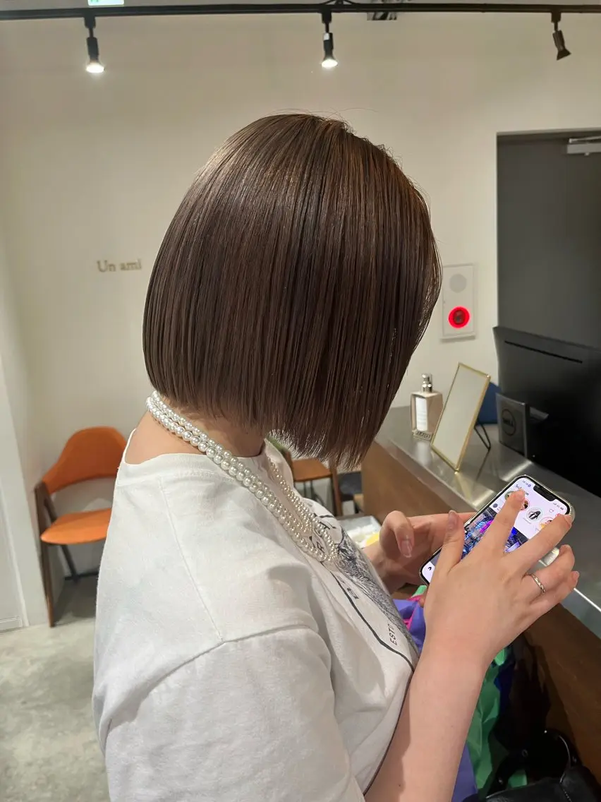ショート 渡邊 百咲のヘアスタイル