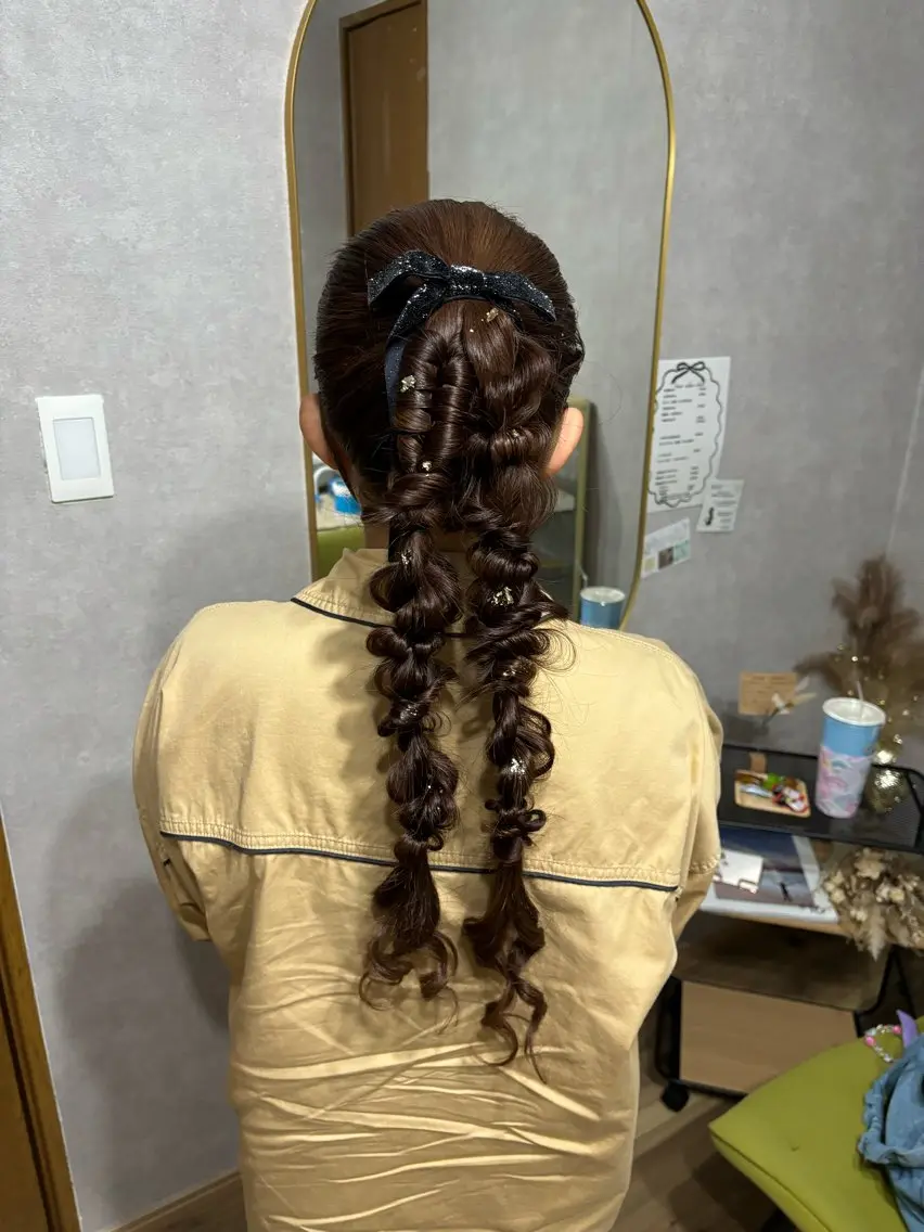 ヘアアレンジ ヘアセット hair salon【クラン】のヘアスタイル