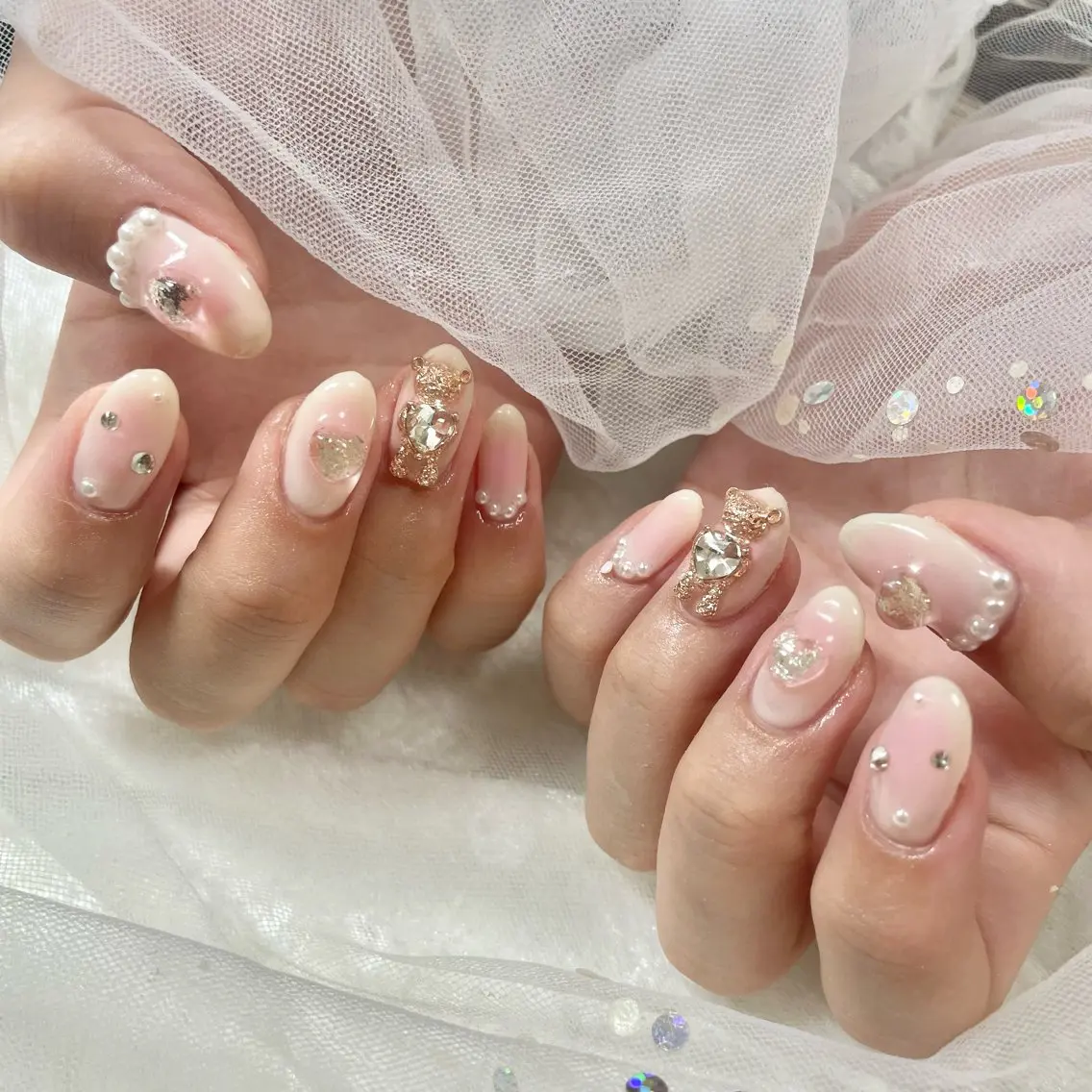 ネイル チークネイル 🎀AYAKO 🎀中韓ネイルのネイルデザイン