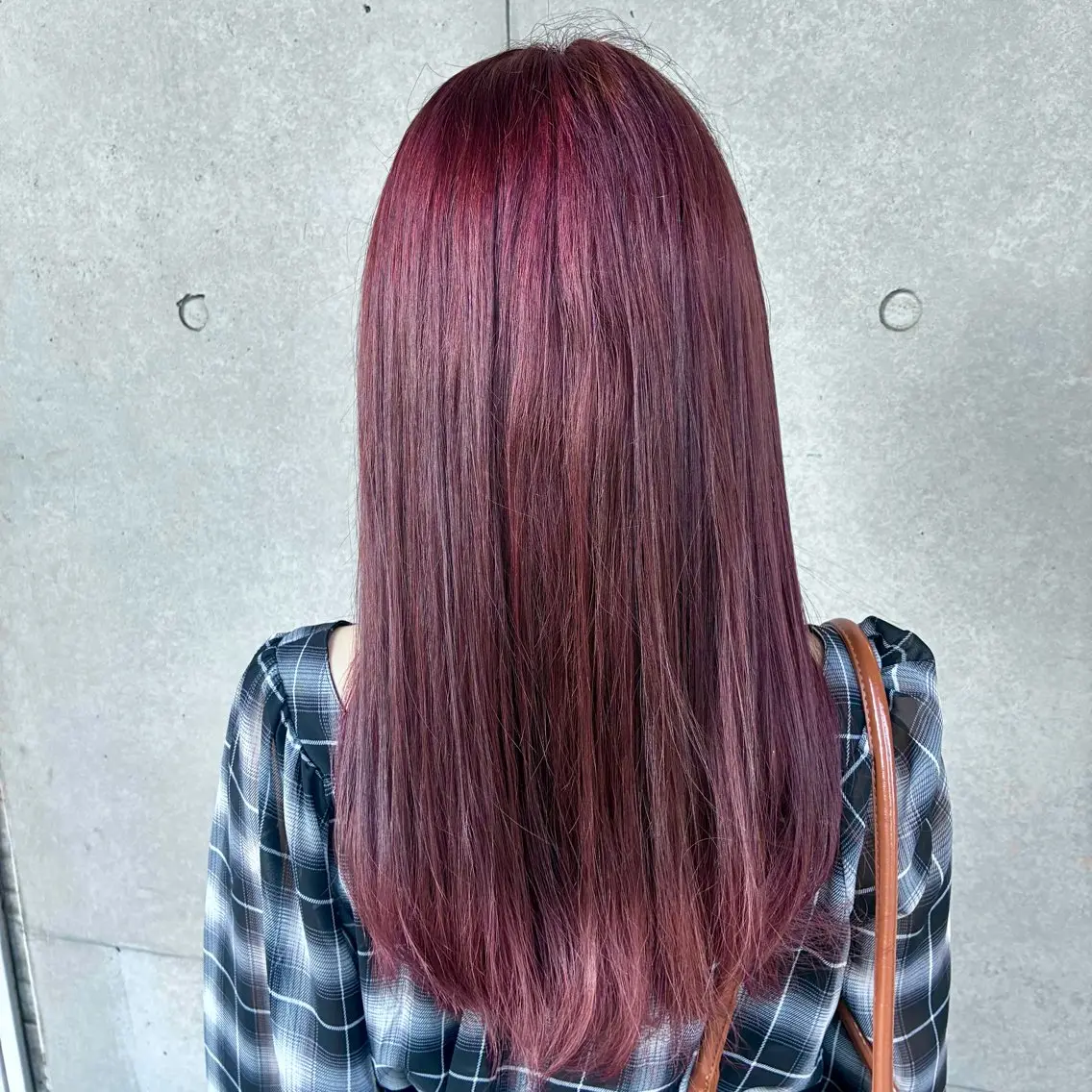 ロング カラー ダブルカラー イルミナカラー ヘアカラー 遠藤姫花 𝒂𝒔𝒉草加𓂃のヘアスタイル