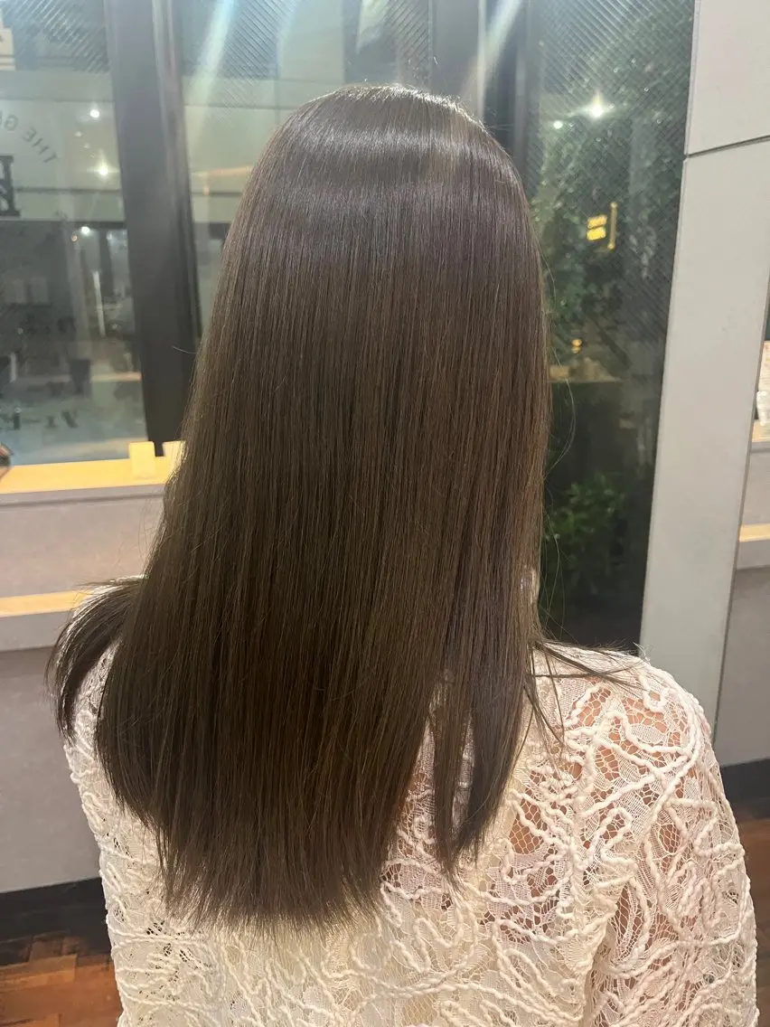カラー 透明感カラー オリーブカラー 村本 和将のヘアスタイル