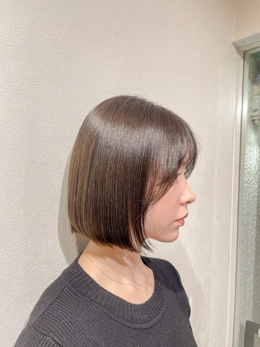 ショート カラー ヘアカラー cut/nail ▫️イチカ🌻のネイルデザイン