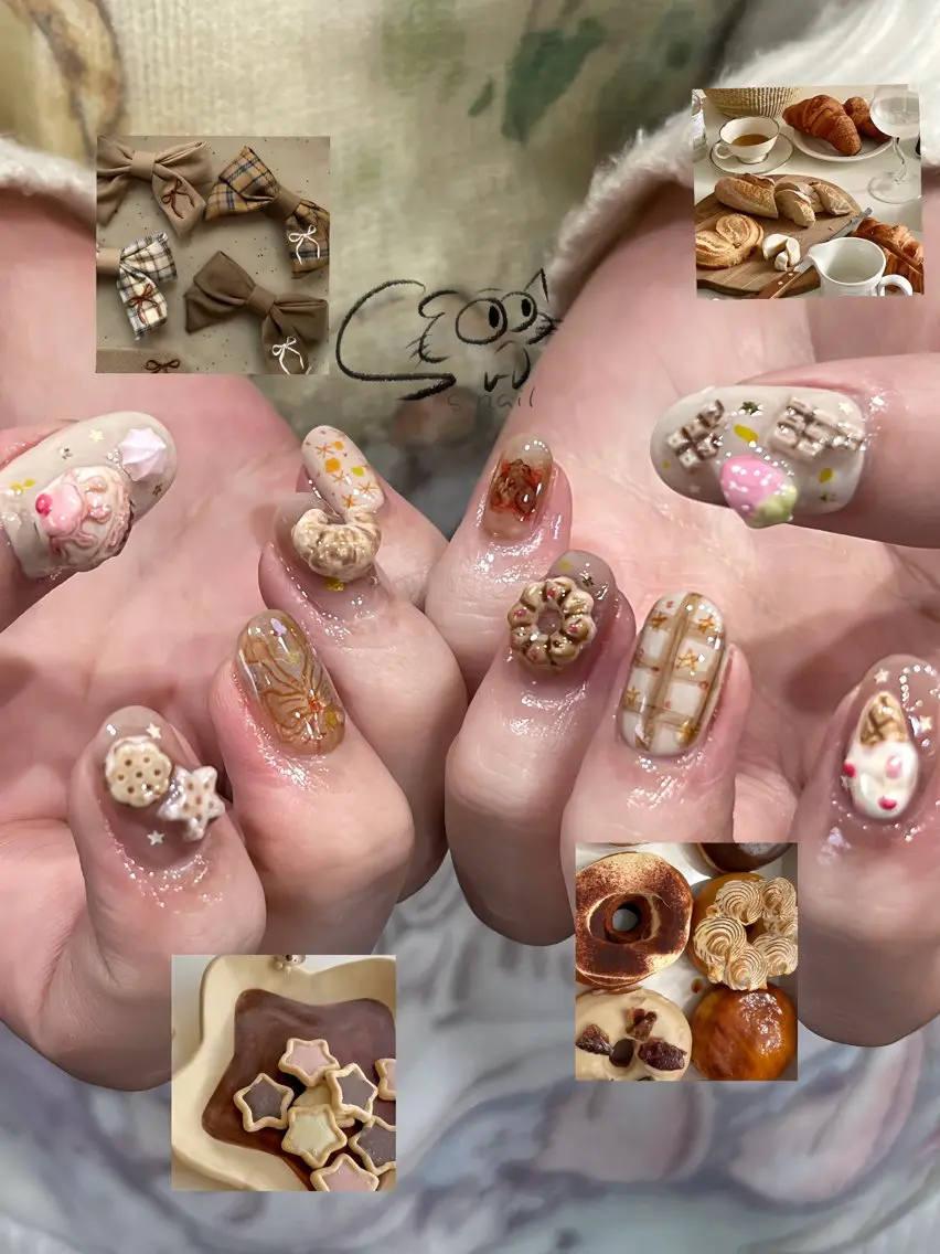 ネイル アートネイル チークネイル フレンチネイル グラデーション マグネットネイル S.nail _のネイルデザイン