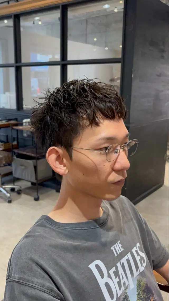 ショート メンズ Yuya Fukumotoのヘアスタイル