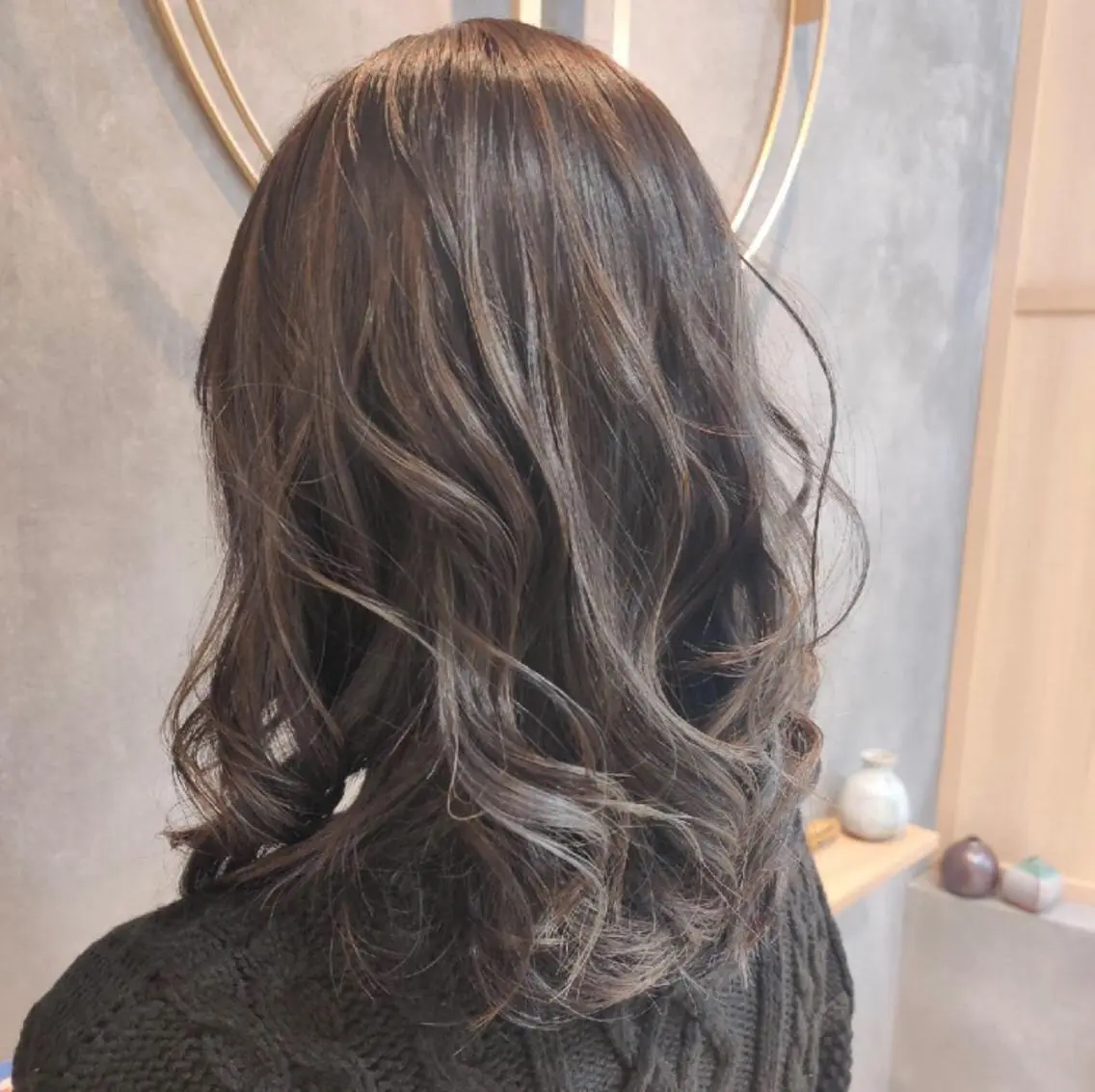 ミディアム カラー 徳光 辰弥のヘアスタイル