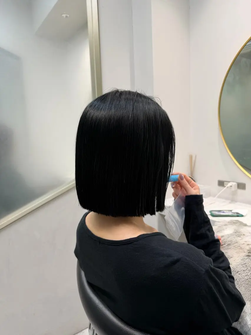 ショート ヘアカラー トリートメント 渋谷/ショート/ボブ 輝来のヘアスタイル