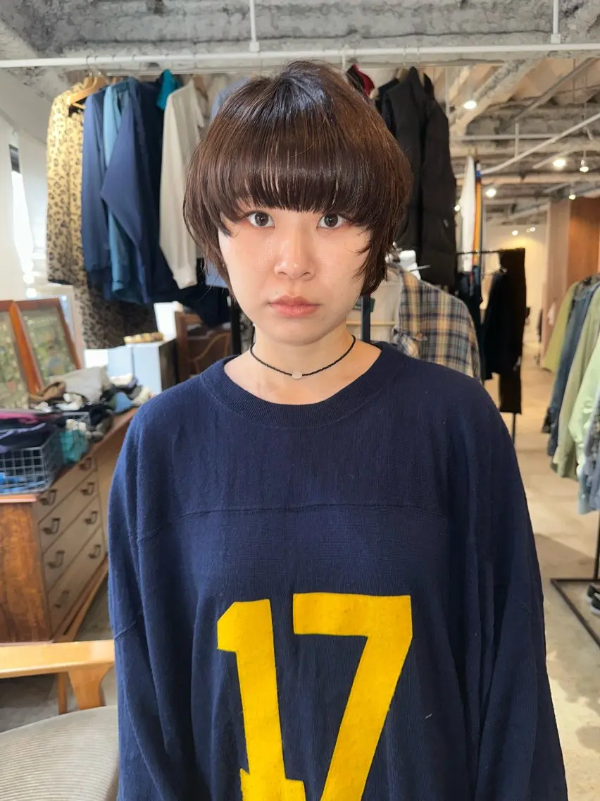 ショート カット トリートメント ナチュラル/レイヤー 磯飛⭐️慎之介のヘアスタイル