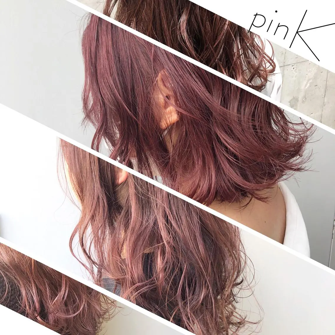 ミディアム カラー YU-KA ✂︎Rico.のヘアスタイル
