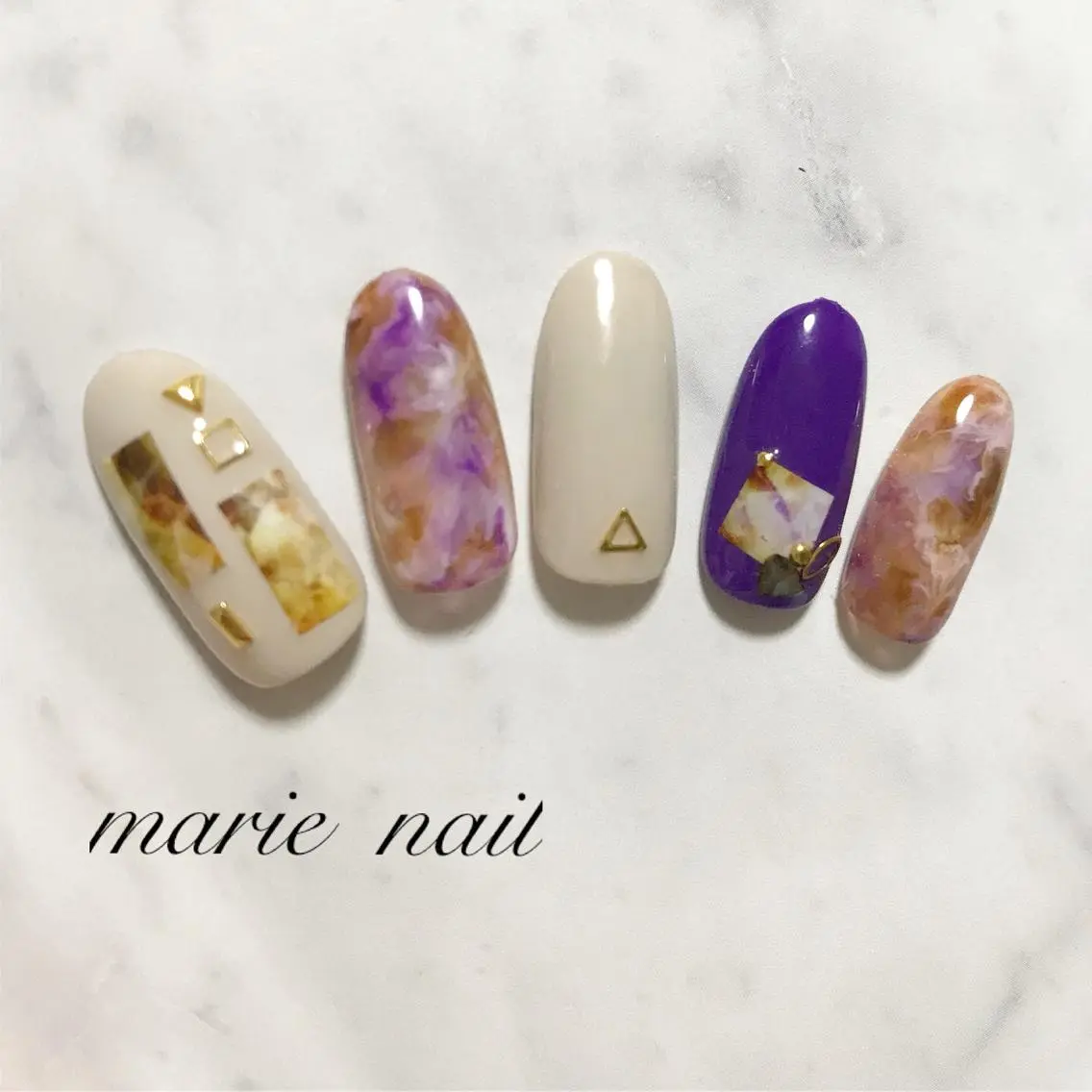 ネイル アートネイル marie nailのネイルデザイン