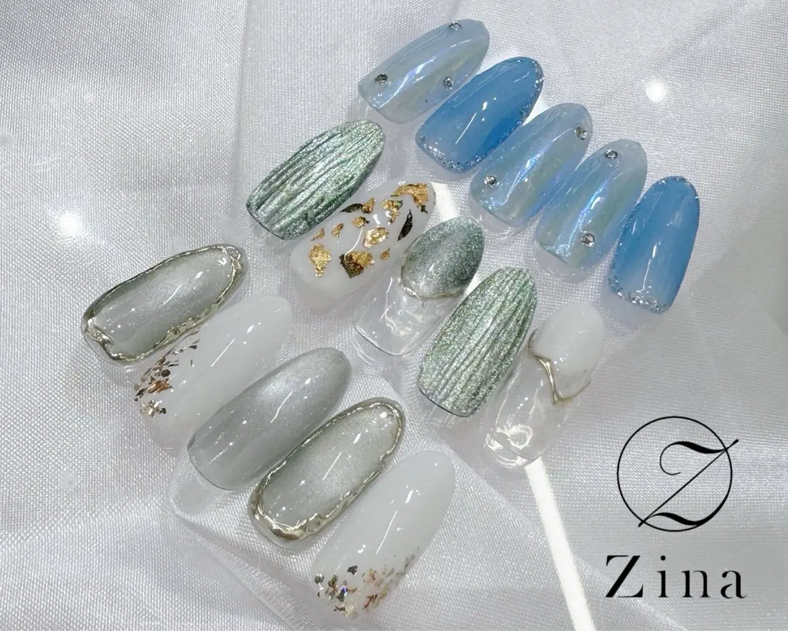 ネイル ハンドネイル 自爪育成/zina/ KIMIのネイルデザイン