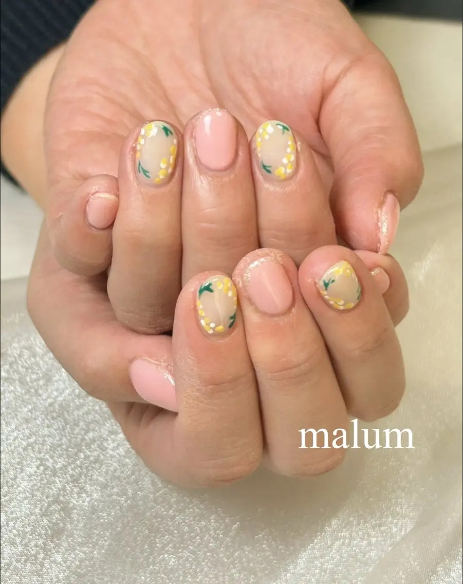 ネイル ハンドネイル malum nailのネイルデザイン