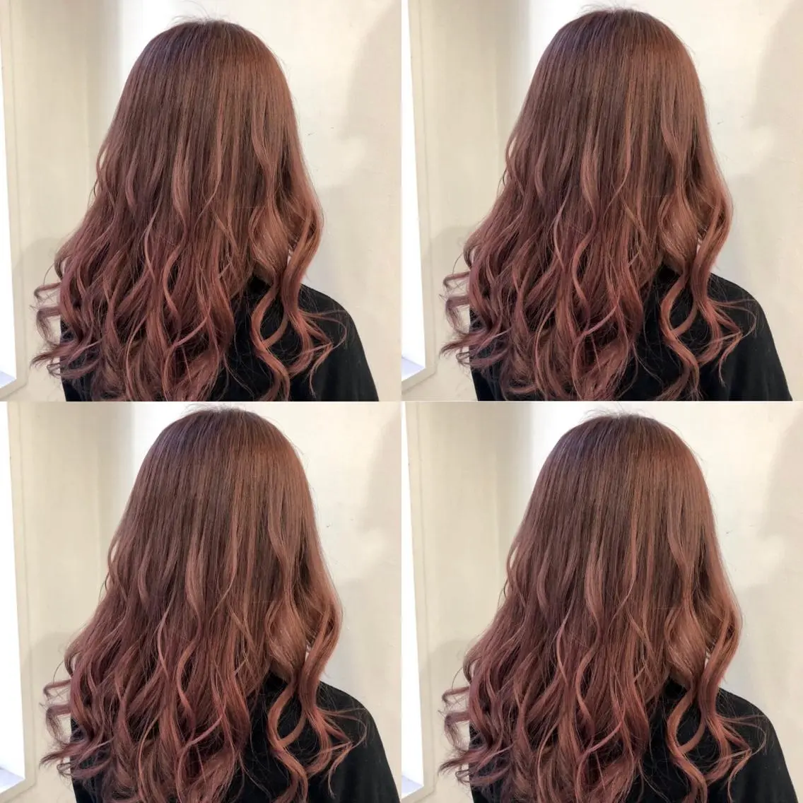 セミロング カラー ブラウンカラー ピンクカラー ピンクブラウン 🌷MAYU 🌷のヘアスタイル