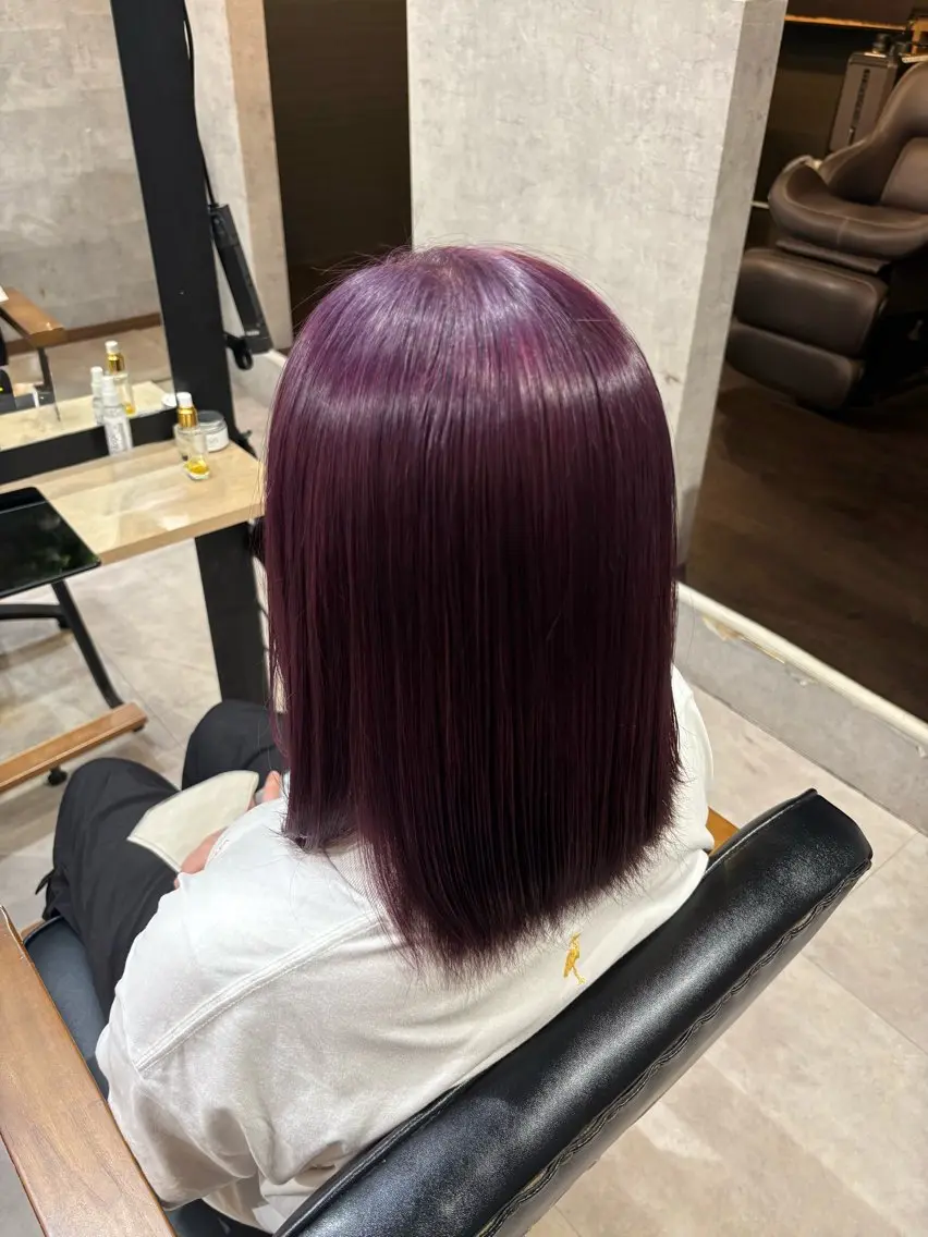 ミディアム カラー ROSSO Rurika🐈‍⬛のヘアスタイル
