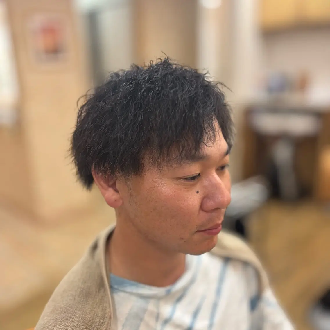 パーマ 金山 仁成のヘアスタイル