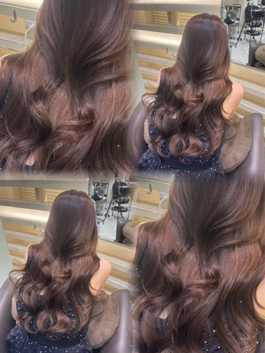 ショート カラー ヘアカラー ハイライト/ブラウン カラー🇺🇸/ワカのヘアスタイル