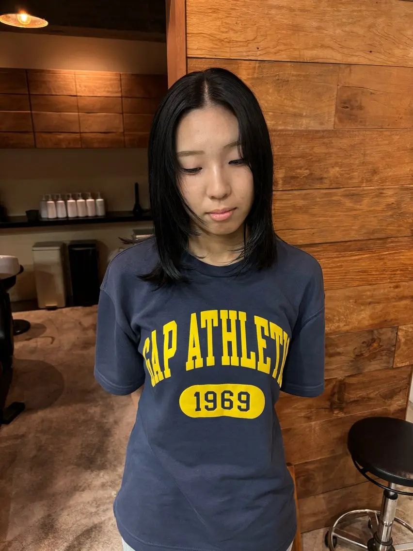 ミディアム カラー kanon sekoのヘアスタイル