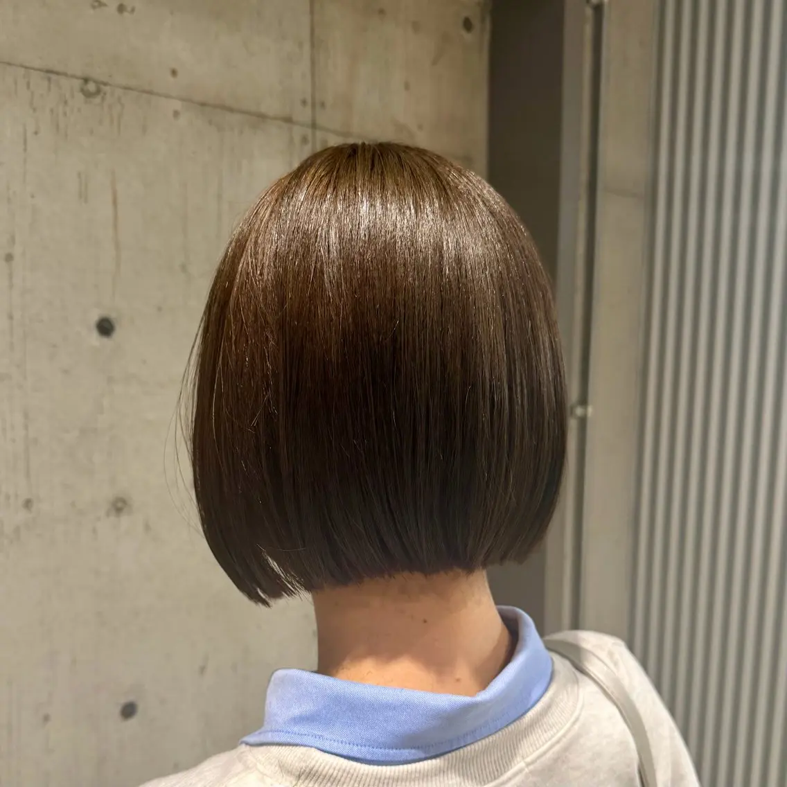 ミディアム カラー ヘアアレンジ カット ヘアカラー トリートメント ボブ×艶カラー 特化・リクト💥のヘアスタイル