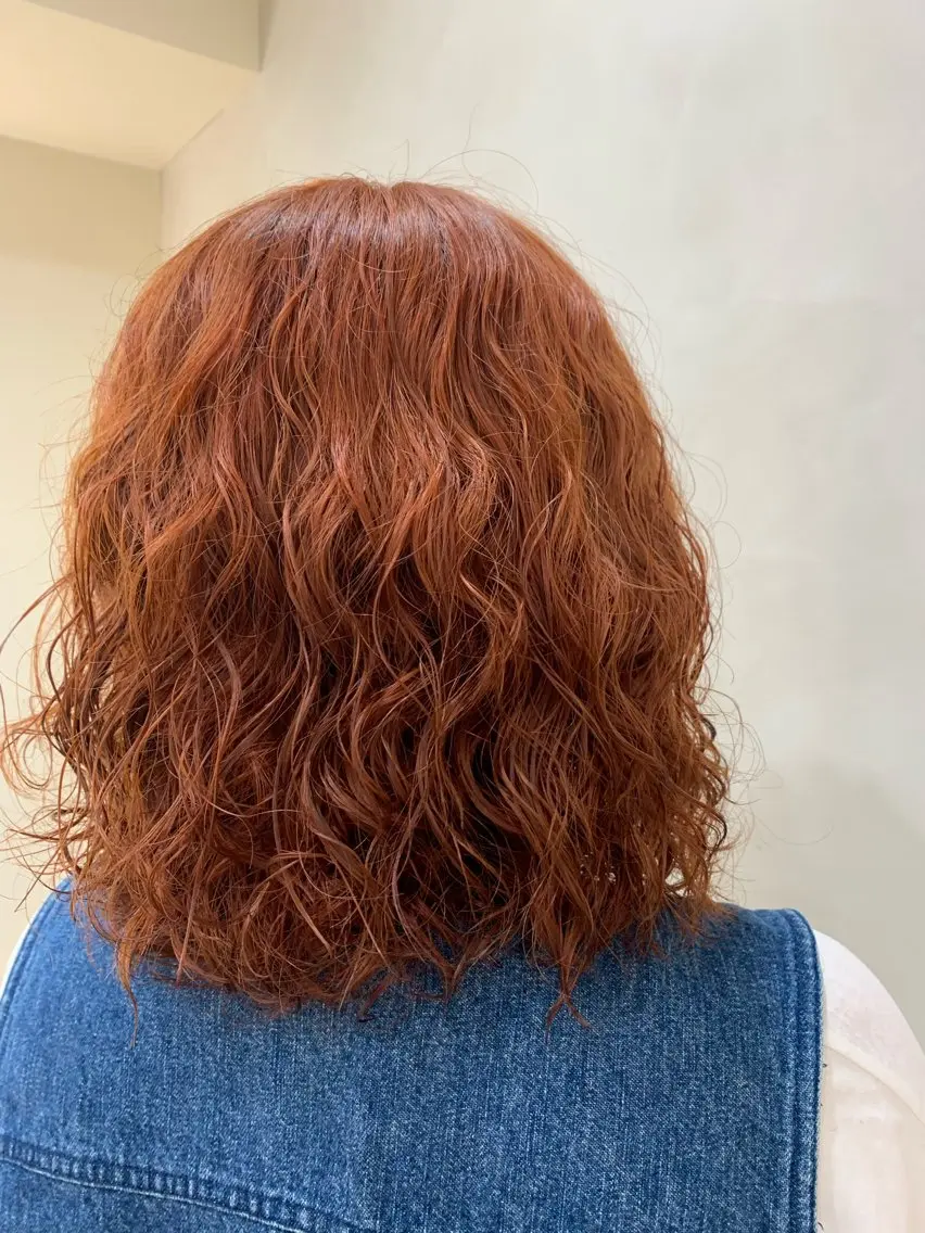 ミディアム カラー カット ヘアカラー トリートメント ダブルカラー /レイヤー/アリサのヘアスタイル