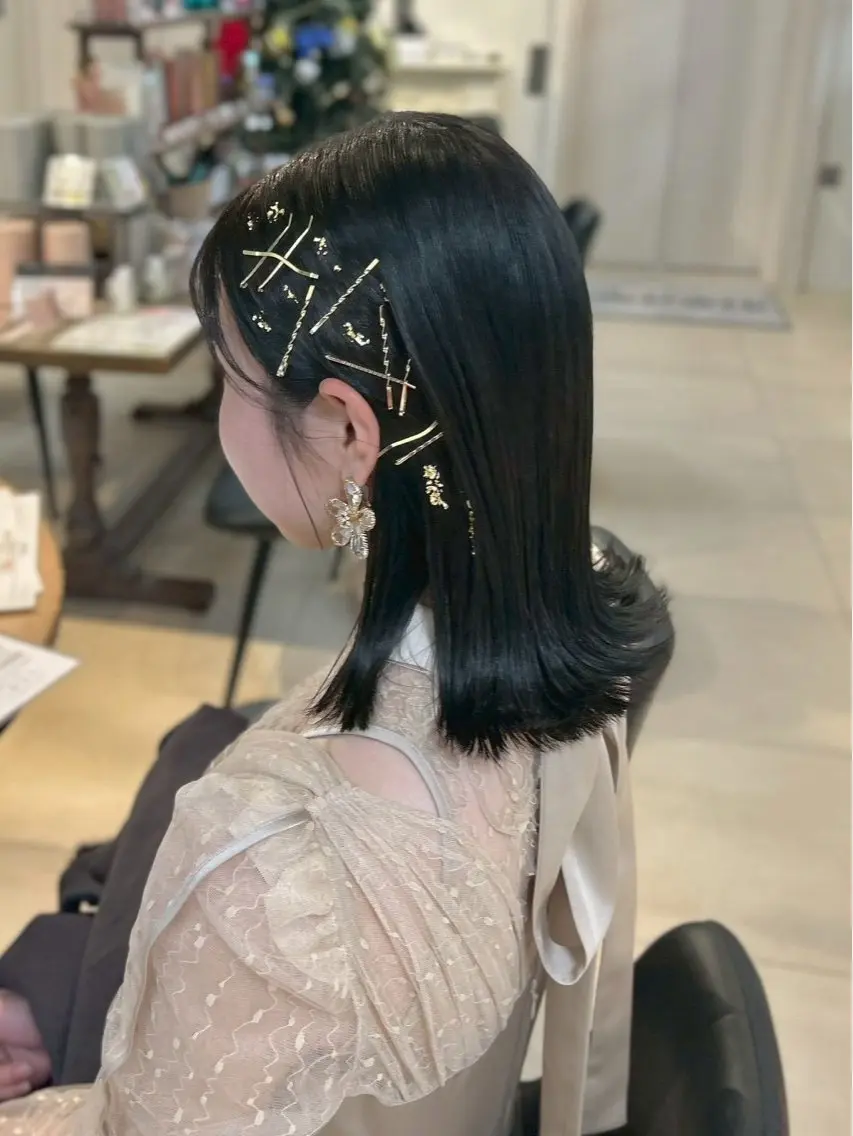ヘアアレンジ 🎀ゆづき🫧 透明感/アレンジ💝のヘアスタイル