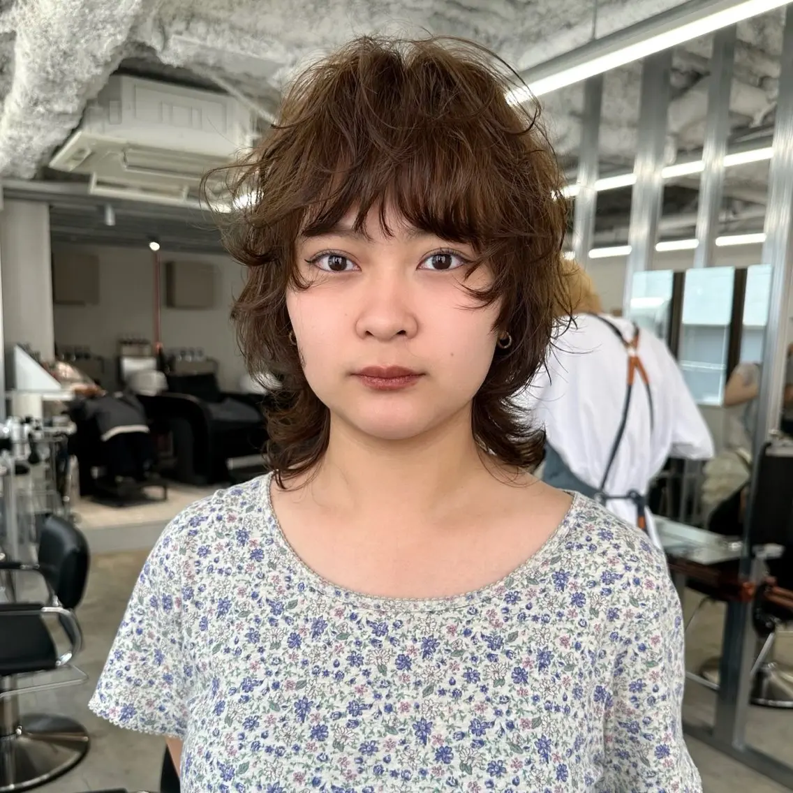 朝のセットが楽になるパーマ🧑🦱×トリートメント🫧の写真