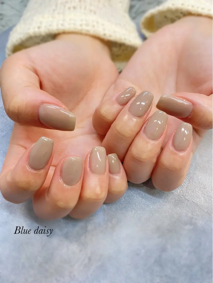 ネイル ハンドネイル Blue daisy 栄本店のネイルデザイン