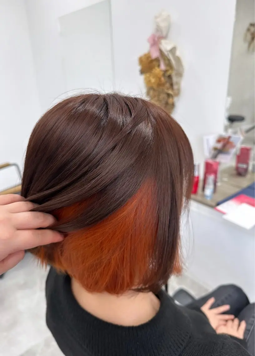 ショート 𝑴𝒐𝒓𝒊 /髪質改善/艶髪🖤のヘアスタイル