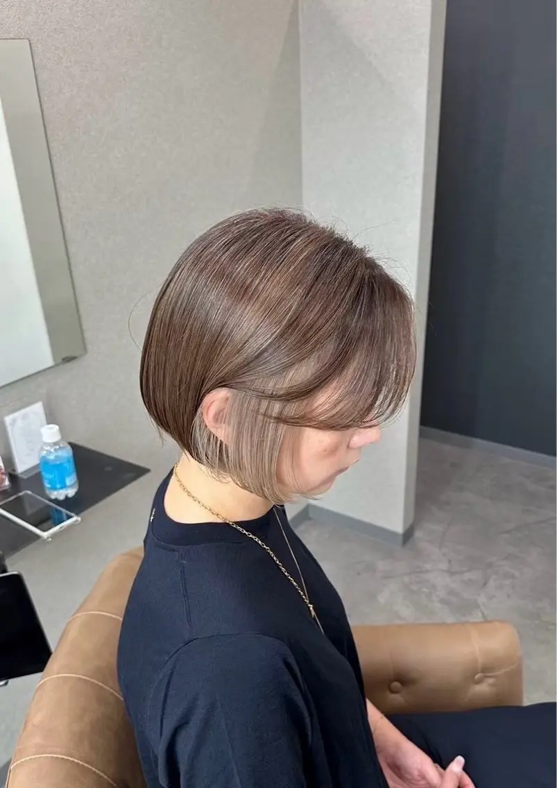ショート カット ヘアカラー SLASHスラッシュ 兵頭　裕のヘアスタイル