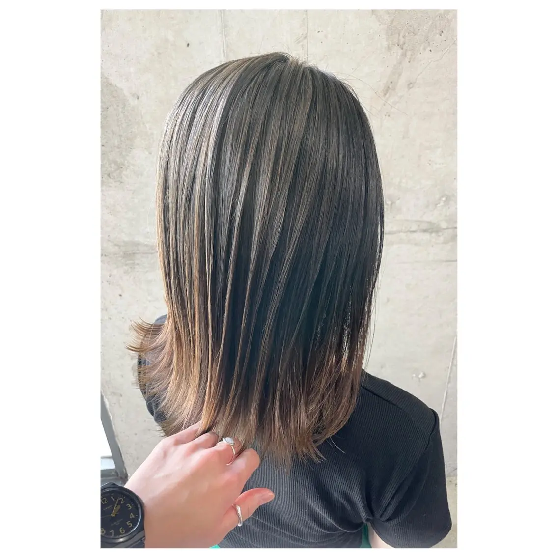 ミディアム カラー パーマ ヘアアレンジ メンズ キッズ TopStylist ✂︎ YUKAのヘアスタイル
