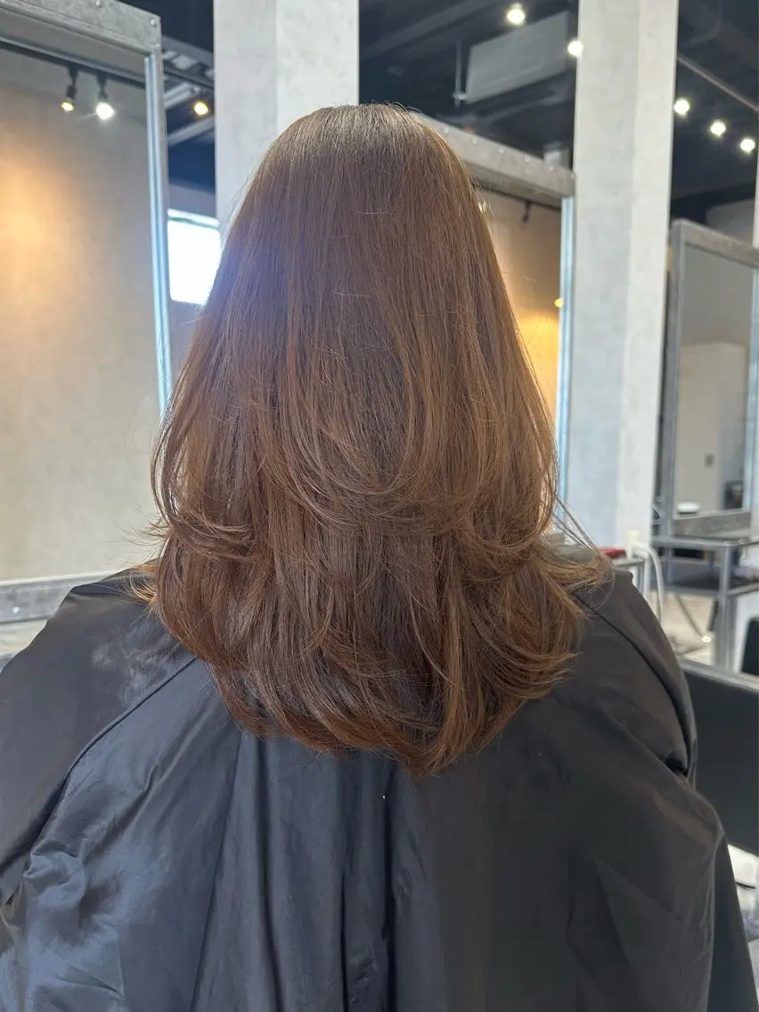 セミロング after’/ Saaraのヘアスタイル
