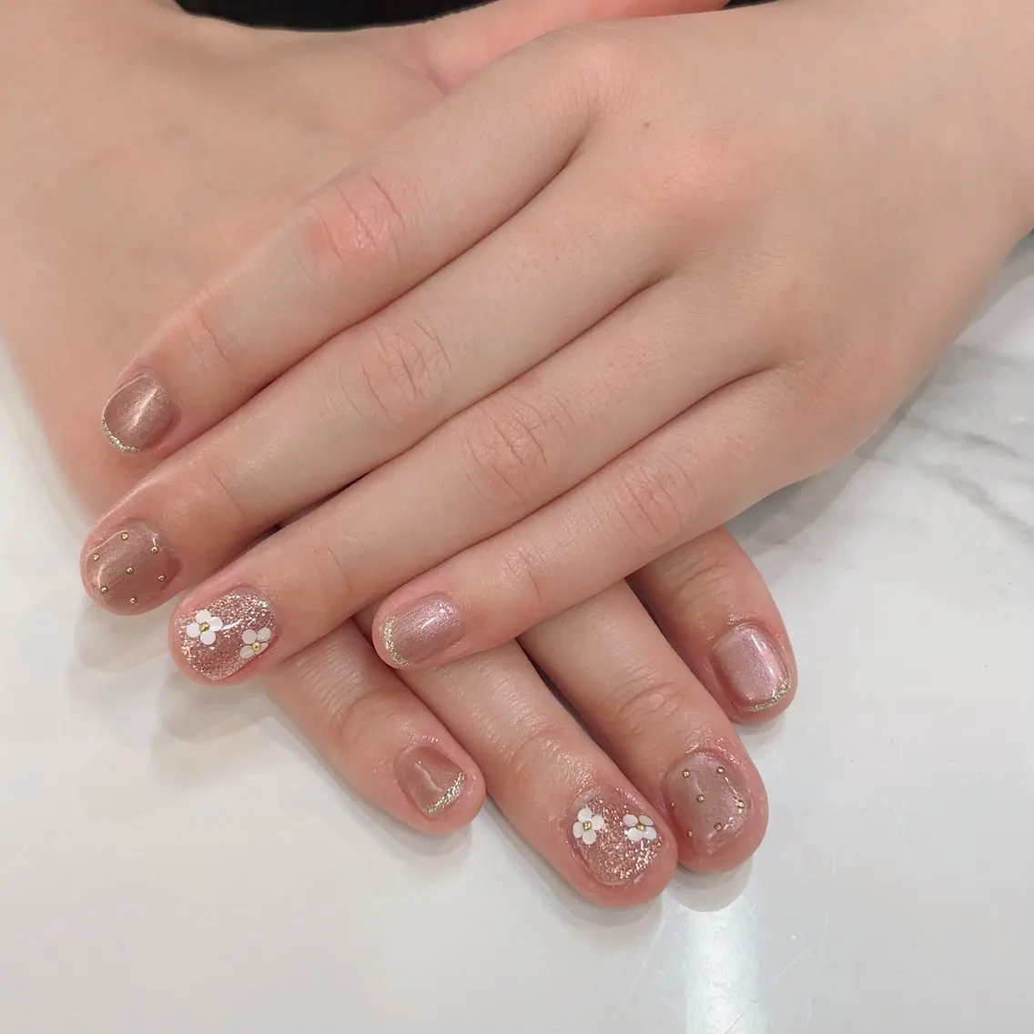 ネイル ハンドネイル あおやぎ ゆきこのネイルデザイン