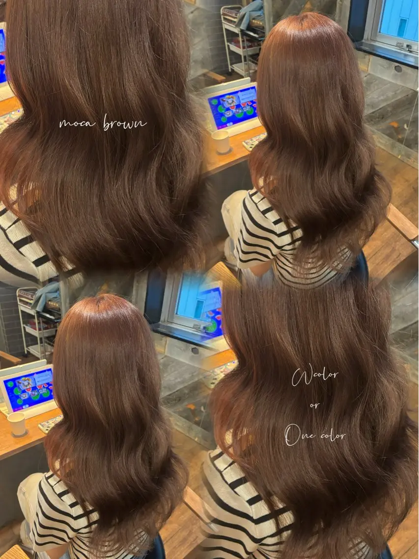 カラー ヘアカラー 金子 千桜のヘアスタイル