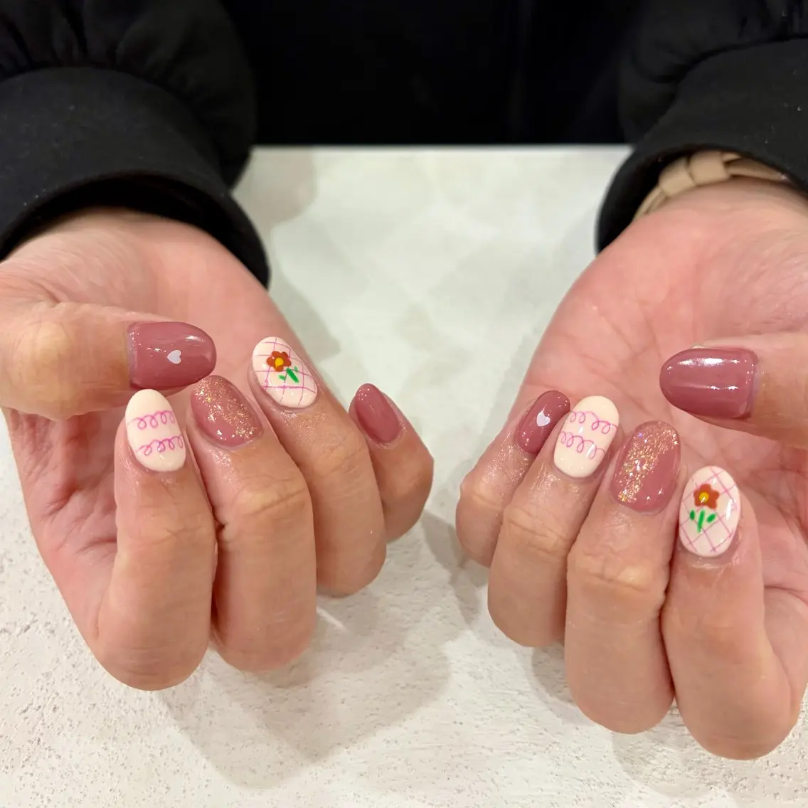 ネイル ハンドネイル Aina 北千住 misugaのネイルデザイン