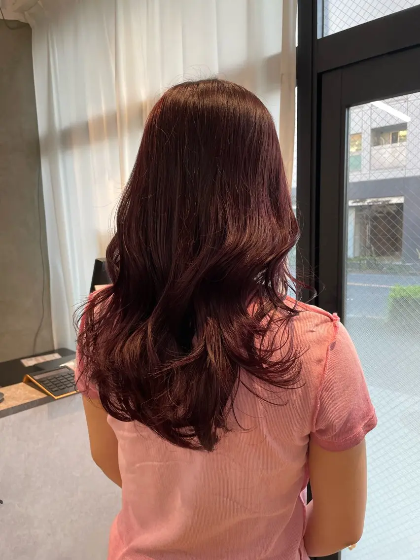 ロング カラー ヘアカラー 透明感◎艶髪カラー /府中/Mizukiのヘアスタイル