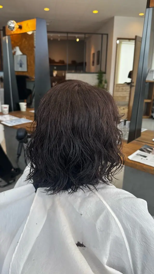 ミディアム 今井 光のヘアスタイル