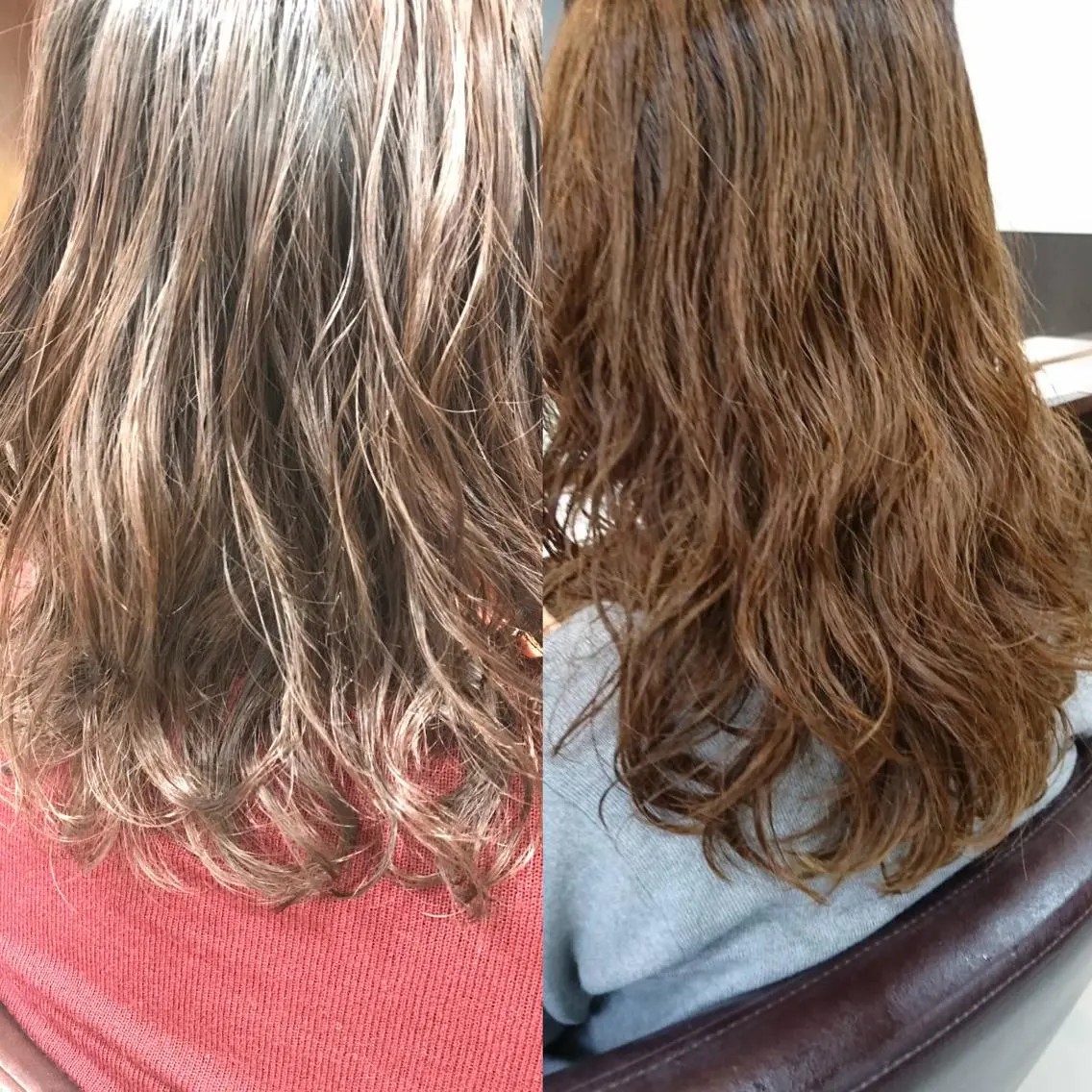 ミディアム パーマ 富樫 隆一のヘアスタイル