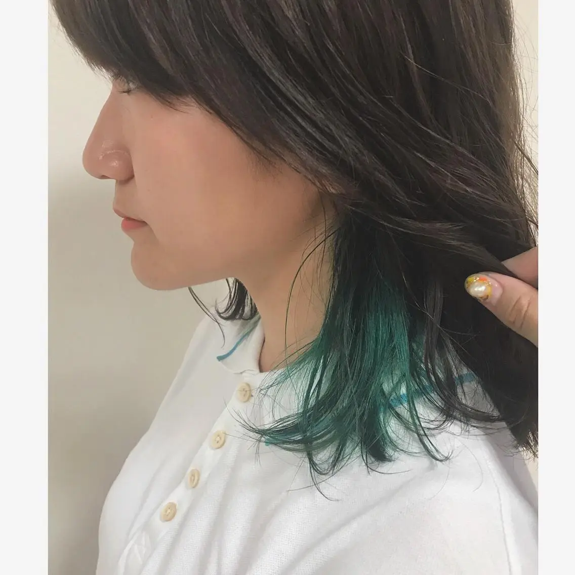 ミディアム カラー ヘアアレンジ ブリーチ enurk店 🍋 M I K U  *のその他イメージ