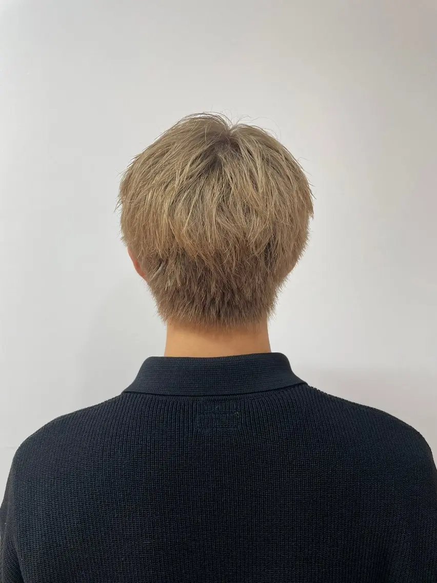 ショート カラー メンズ カットモデル募集中 ‼️Raiのヘアスタイル