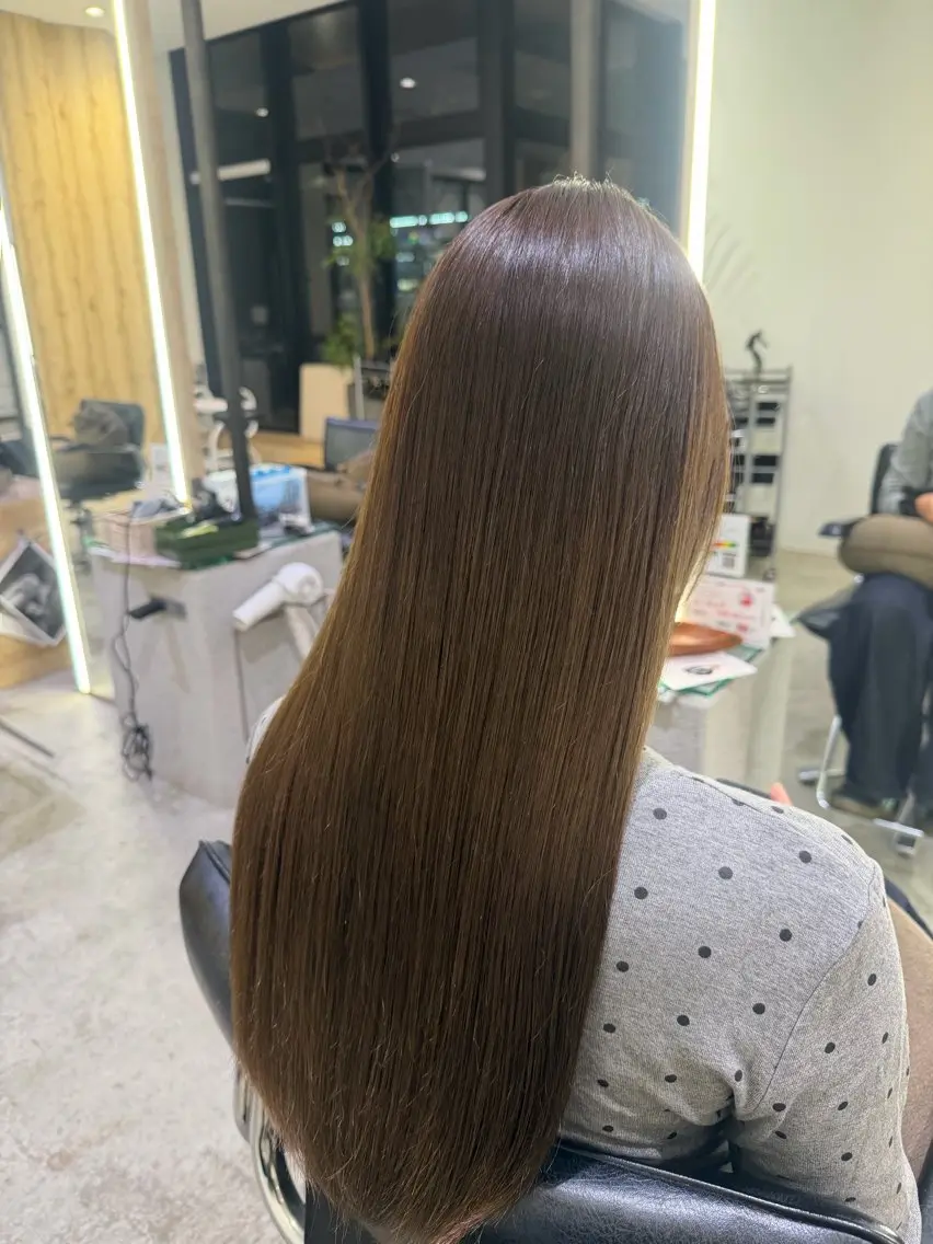 ロング 増田 勇人のヘアスタイル