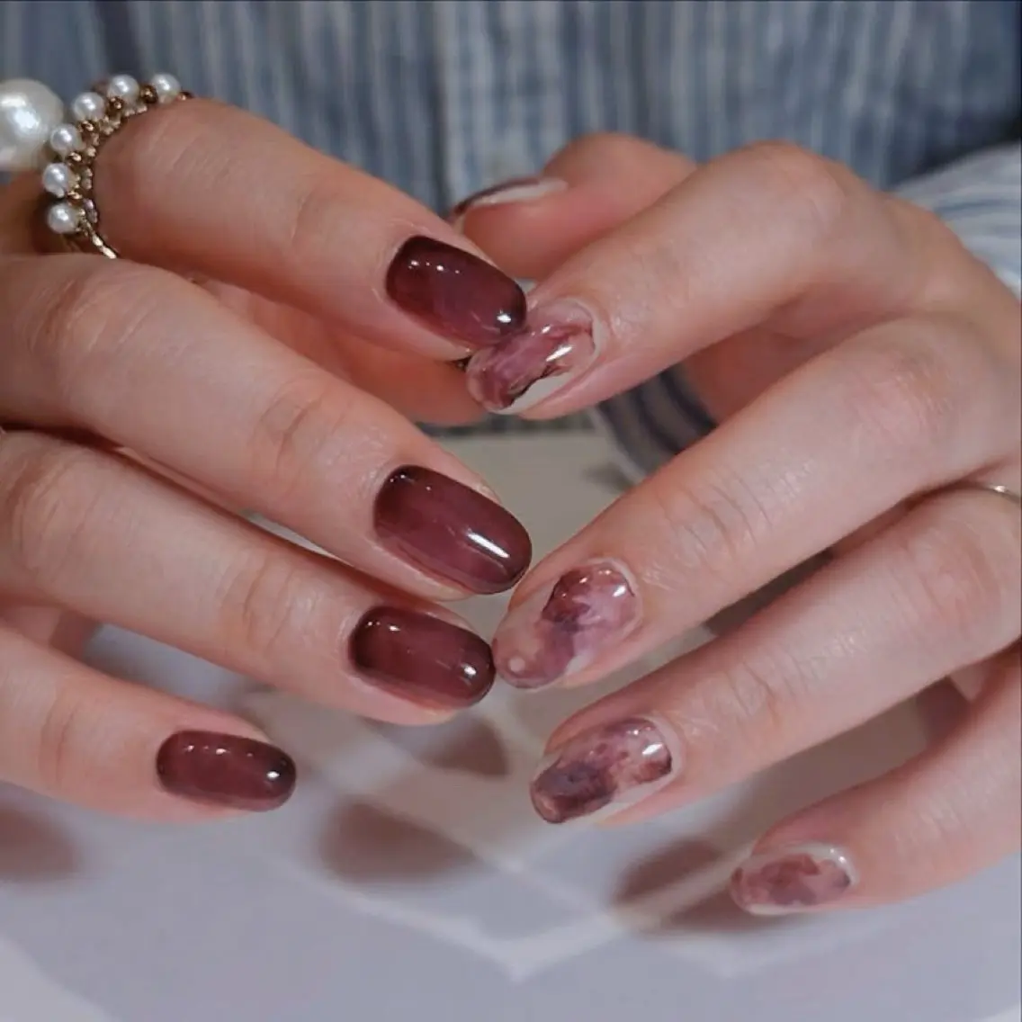 ネイル ハンドネイル Lapi Nail 🍓持ち込みネイルのネイルデザイン