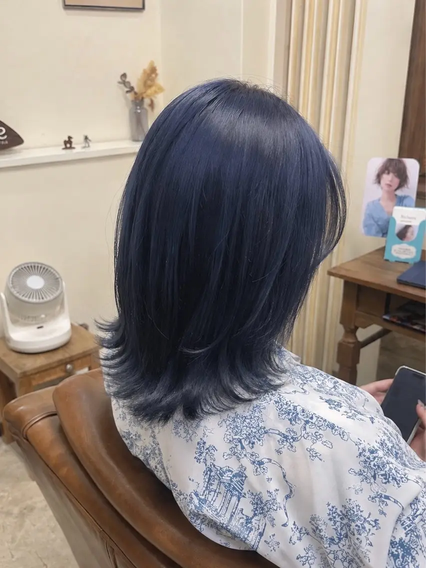ミディアム レイヤーカット/ ダブルカラー🎀らむのヘアスタイル